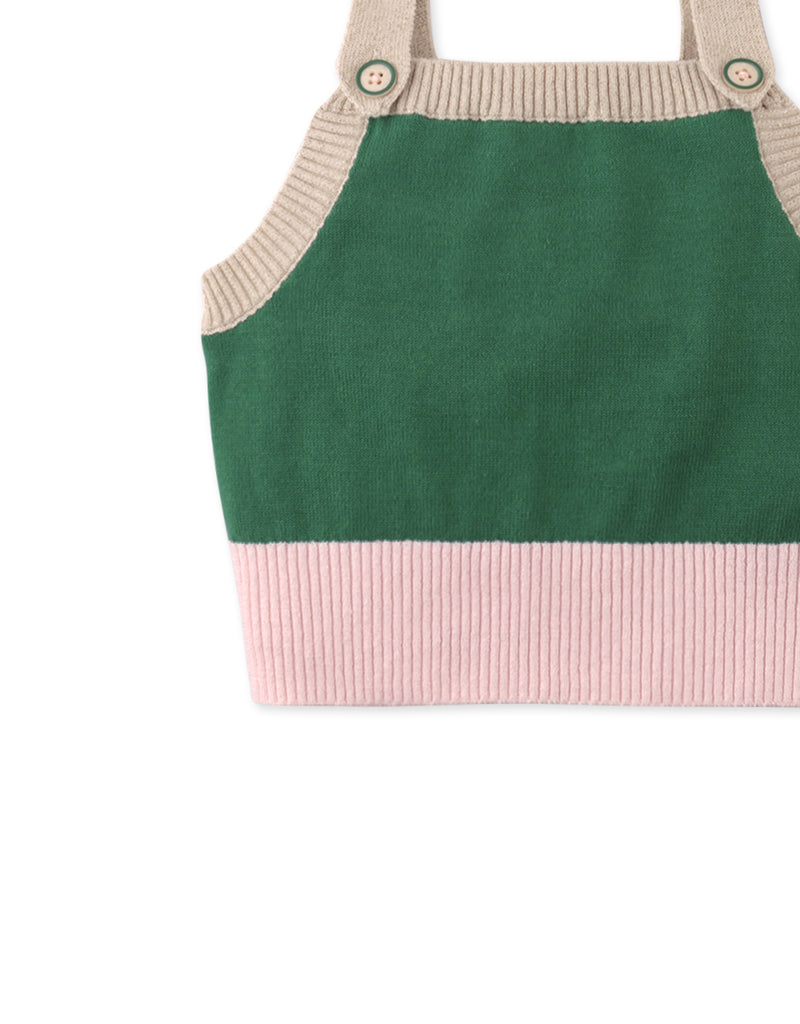 GINGERSNAPS SS26 Irish Tank Top Green