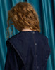 GINGERSNAPS FALL 2026 GLERIDA DENIM DIAMOND SMOCKED BLOUSE