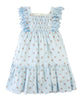 GINGERSNAPS SS26 Chloe Apron Dress with Smocked Bodice & Petal Sleeves