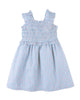 GINGERSNAPS SS26 Powder Dress with Shirred Straps & Ruffles