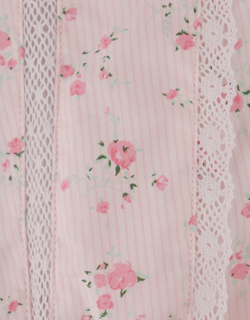 GINGERSNAPS SS26 Mel Dress with Lace Trims & Tiered Skirt