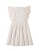 GINGERSNAPS SS26 Liberty Multiribbed Dress with Eyelet Ruffle Sleeves