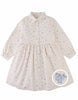 GINGERSNAPS FALL 2026 CORNELIA CORDUROY SHIRT DRESS WITH FLORAL PRINT
