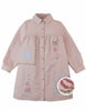 GINGERSNAPS FALL 2026 MINERVA SHIFT DRESS WITH COLLAR AND CROSS STITCH