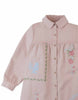 GINGERSNAPS FALL 2026 MINERVA SHIFT DRESS WITH COLLAR AND CROSS STITCH