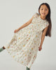 GINGERSNAPS SS26 Chisa Tiered Smocked Maxi Dress with Ruffle Sleeves