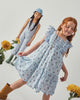 GINGERSNAPS SS26 Chloe Apron Dress with Smocked Bodice & Petal Sleeves
