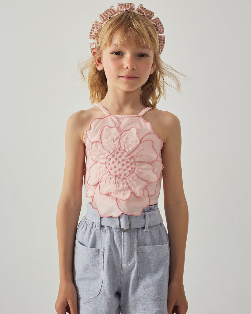 GINGERSNAPS SS26 Amara Linen-like Cotton Shorts with Big Pockets & Belt