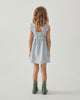 GINGERSNAPS SS26 Powder Dress with Shirred Straps & Ruffles