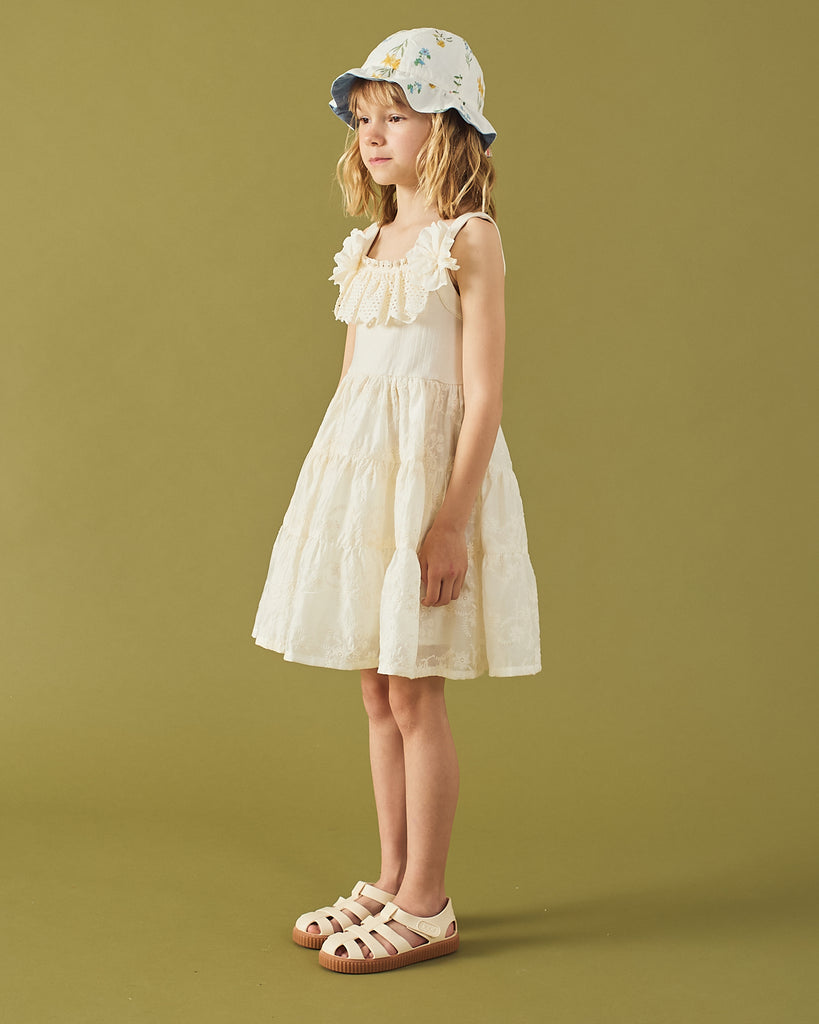 GINGERSNAPS SS26 Addison Dress with Corsage & Tiered Skirt
