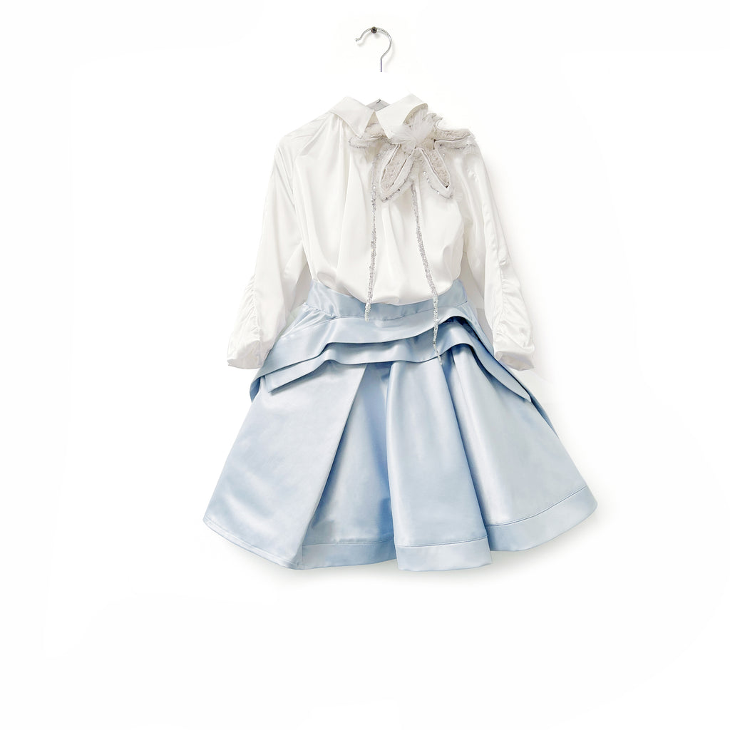 ANJA SCHWERBROCK FW26 TIA Skirt in Ice