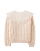 GINGERSNAPS FW25  HILARY CARDIGAN WITH DETACHABLE COLLAR