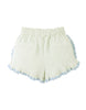 GINGERSNAPS SS26 Isabel Ruffled Striped Apron Top with Tie Straps & Ruffled Shorts (2 pieces)