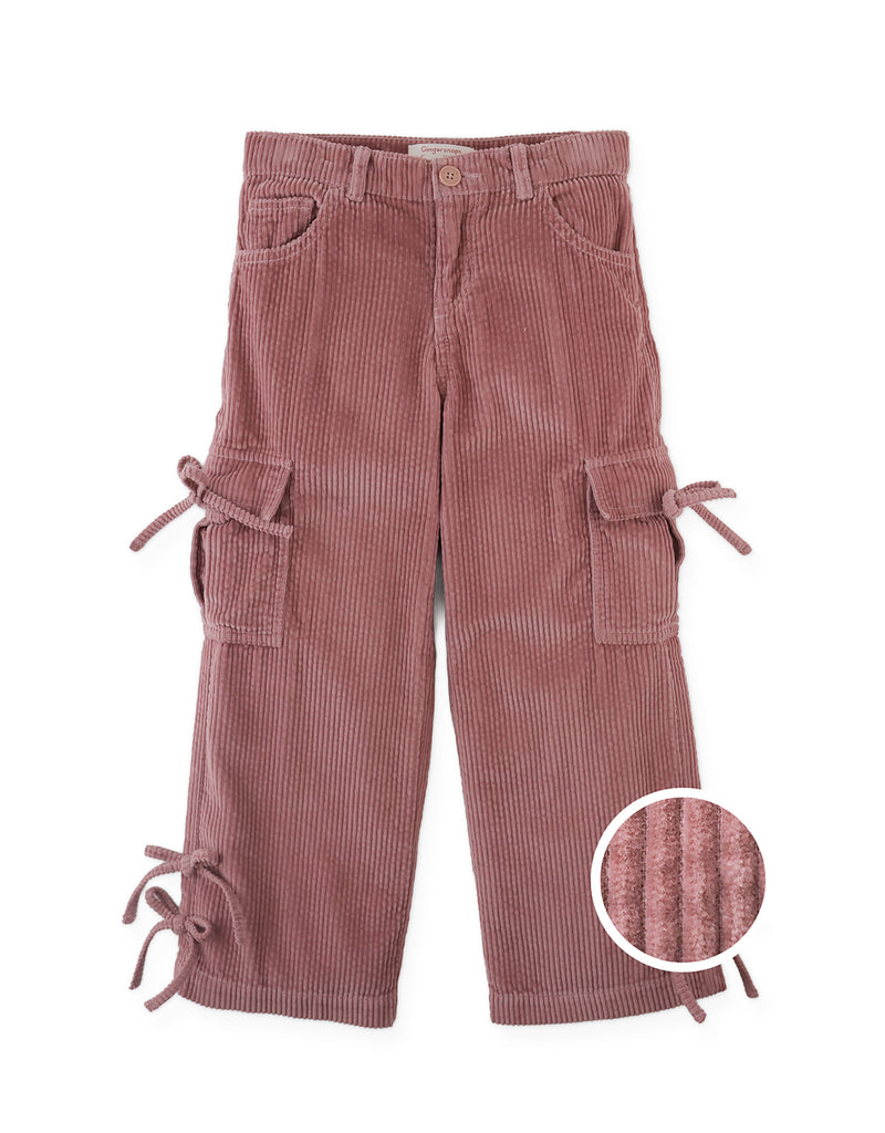 GINGERSNAPS FALL 2026 PAULINA CORDUROY CARGO PANTS