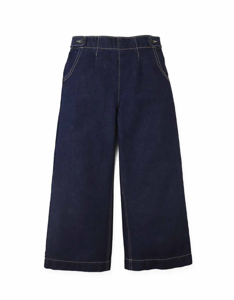 GINGERSNAPS FALL 2026 CHRISTINA PULL ON WIDE LEG DENIM JEANS