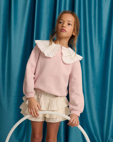 MONNALISA FALL 2026 Plush Hooded Jacket