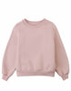 GINGERSNAPS FALL 2026 BENEDICTA SWEATER WITH REMOVABLE WOVEN RUFFLED COLLAR