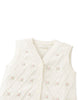GINGERSNAPS SS26 Louise Trellis Knitted Vest with Bullion Flower Embroidery