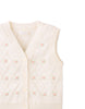 GINGERSNAPS SS26 Louise Trellis Knitted Vest with Bullion Flower Embroidery