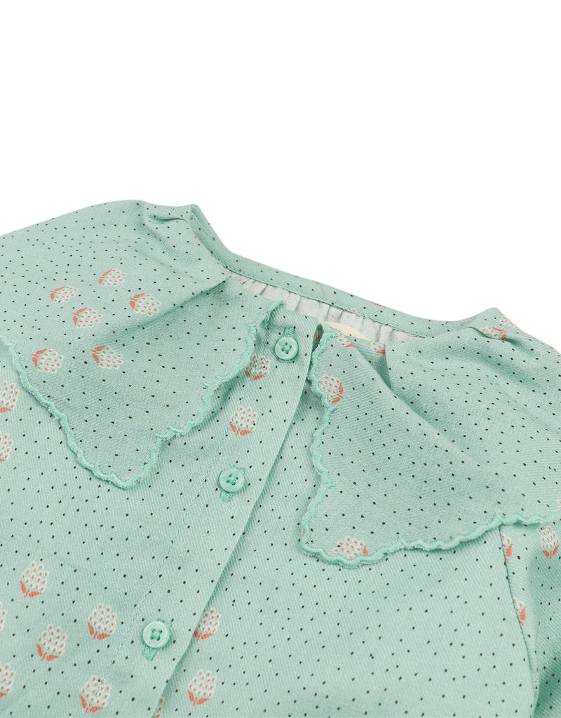 GINGERSNAPS FW25 BABY ELBA LONG SLEEVES BLOUSE