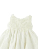 GINGERSNAPS SS26 Baby Gabrielle Eyelet Dress with Crochet Butterfly Appliqué