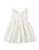 GINGERSNAPS SS26 Baby Gabrielle Eyelet Dress with Crochet Butterfly Appliqué