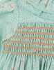 GINGERSNAPS FW25 BABY TILDA LONG SLEEVES MINT GROVE DRESS