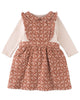 GINGERSNAPS FW25 BABY SABRINA CORDUROY PINAFORE DRESS