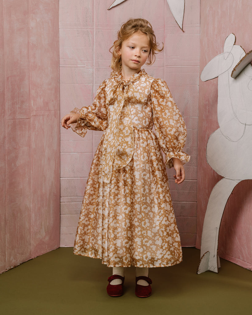 PAADE MODE "WONDER VOYAGE" Atelier Chiffon Maxi Dress Cara in Yellow