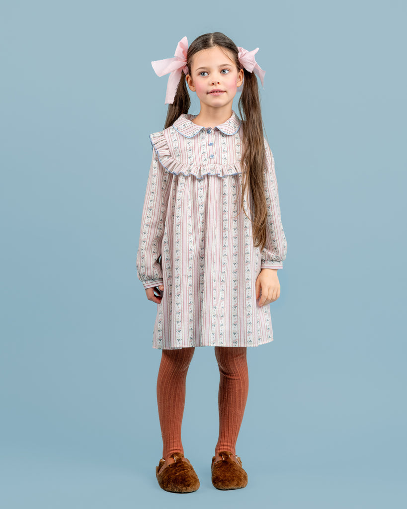 PAADE MODE "THE STARBOUND" Coco Cotton Dress with Peter Pan Collar