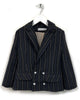 ANJA SCHWERBROCK Jata Classic Blazer in Midnight Stripes