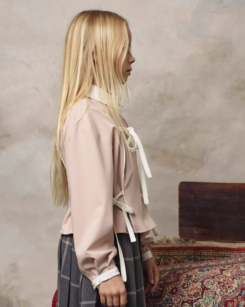 UNLABEL FW26 Glow Shirt with Bows