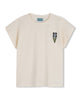 KENZO SS2026 SLEEVELESS TEE-SHIRT with ICECREAM PATCH