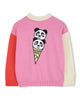 KENZO SS2026 SLEEVELESS KNITTED CARDIGAN with PANDA