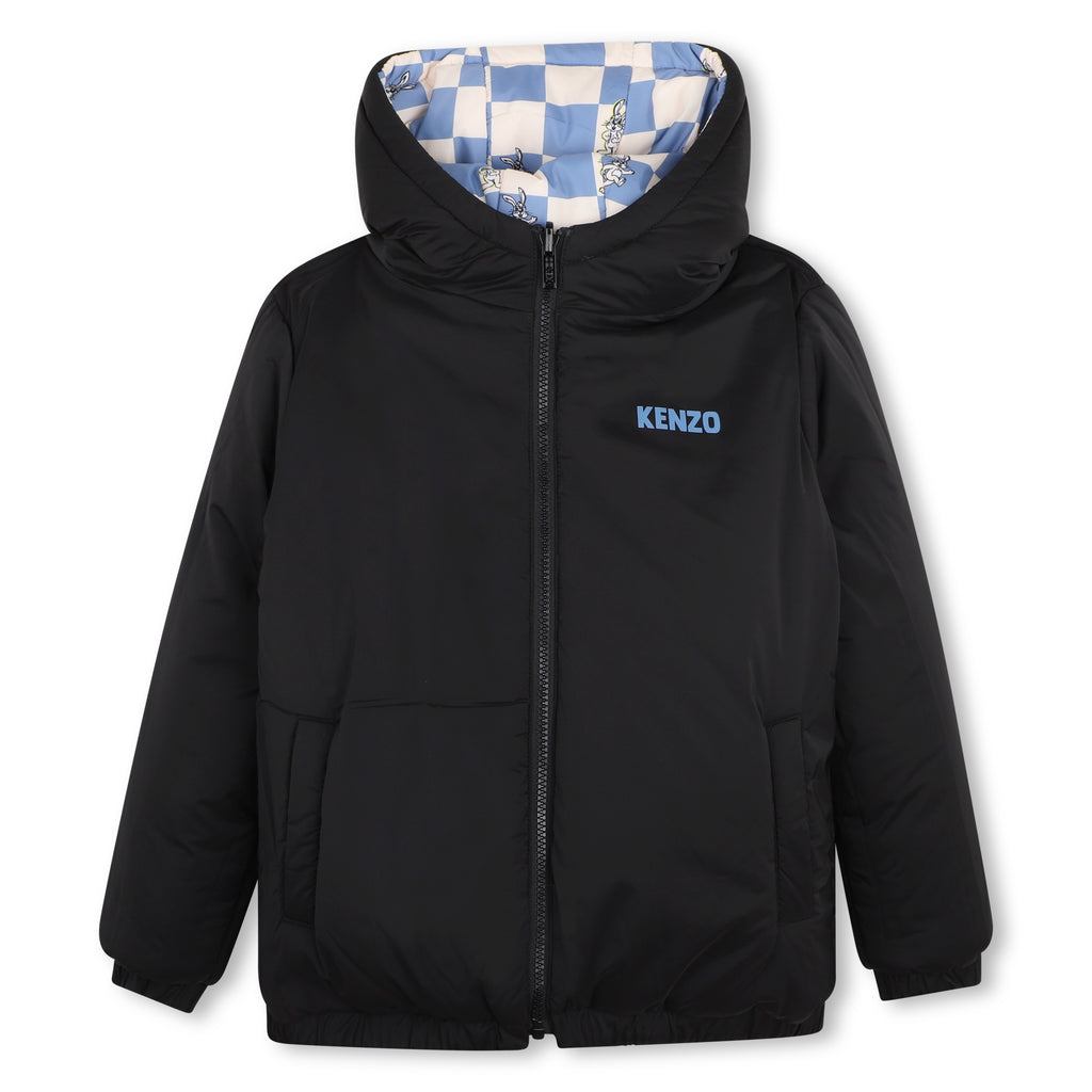 KENZO FW26 Reversible Hooded Puffer Jacket