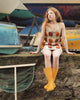 FISH & KIDS FALL 2026 CROCHET FLOWERS PATCHWORK DRESS