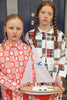 FISH & KIDS FALL 2026 RED FLOWERS RETRO SHIRT