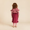 MORNING MESS THERAPY SCARLETT MIDI SKIRT in ORGANIC COTTON