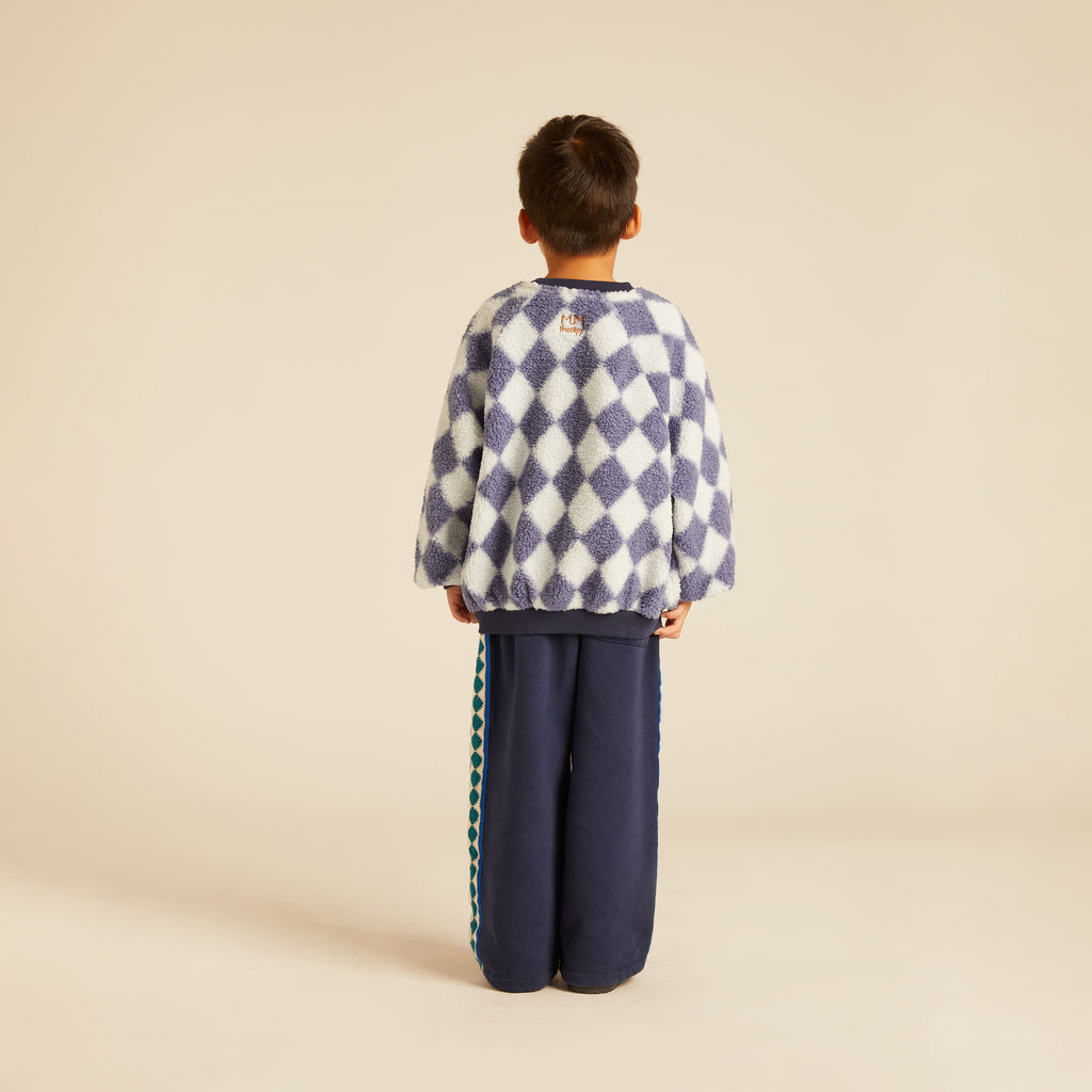 MORNING MESS THERAPY PAOLO TEDDY OVERSIZED SWEATSHIRT