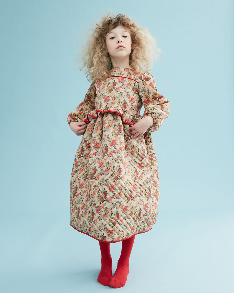 THE MIDDLE DAUGHTER AW23 Love Letter Dress in Stately Floral