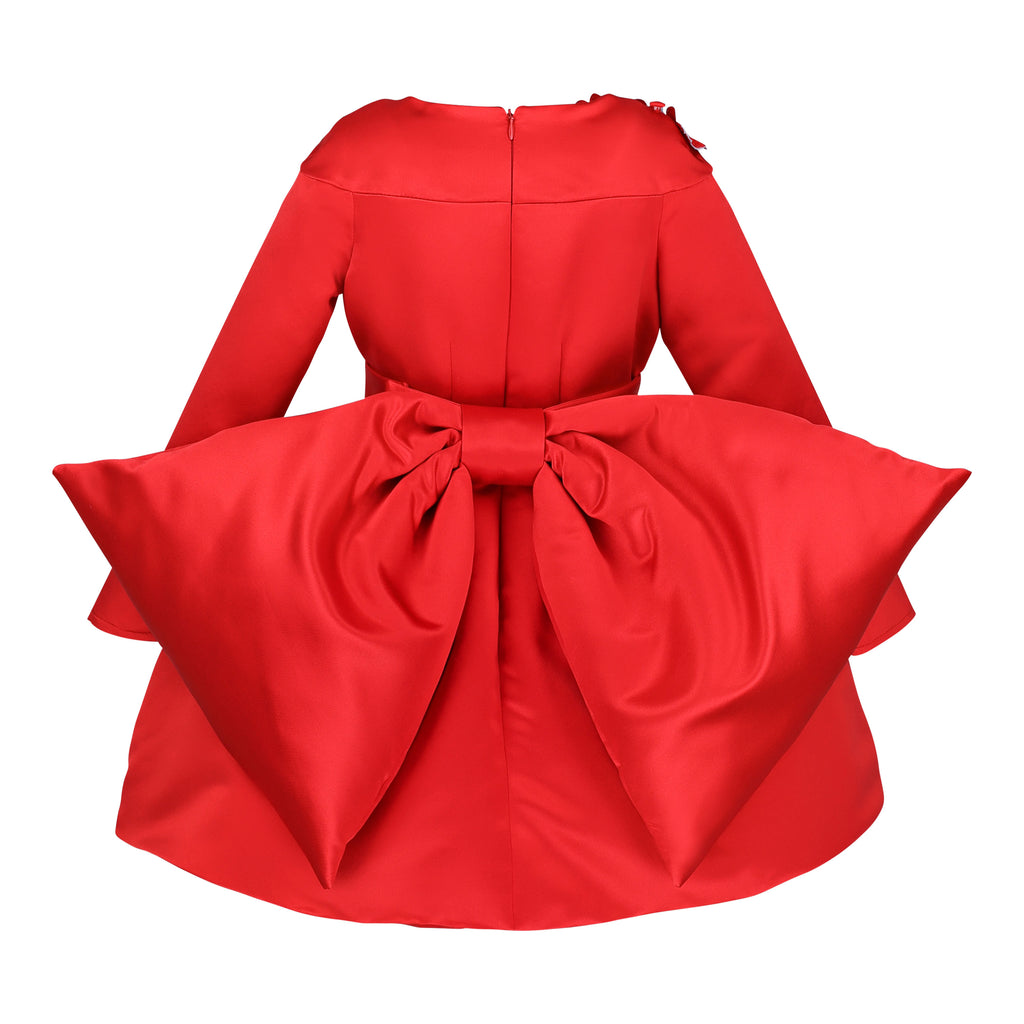 NIKOLIA "INSIDE OUT" LOVE Dress in Red