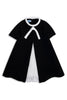 MIMISOL Fall Winter 2025 PLEATED-DETAIL CREPE DRESS