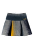 MIMISOL Fall Winter 2025 DEGRADE WOOL PLEATED SKIRT