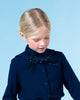 MiMiSol FW23 Dress Accessory Collar in Dark Blue