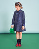 MIMISOL Fall Winter 2025 PINSTRIPE PLEATED DRESS