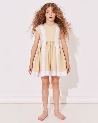 OILILY Spring Summer 2025 DUCKY T-SHIRT DRESS in ABSTRACT CIRCLES