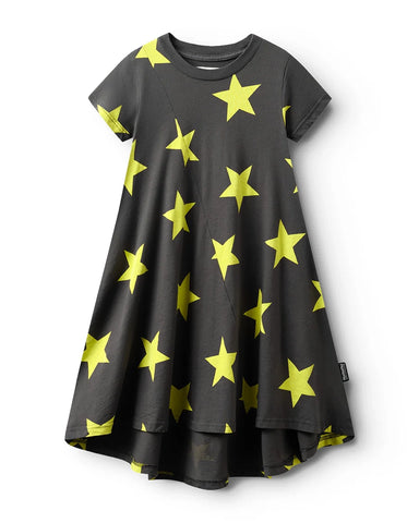 OILILY Spring Summer 2025 DUCKY T-SHIRT DRESS in ABSTRACT CIRCLES