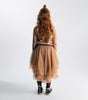 NUNUNU FW23 Tulle Dress in Coffee