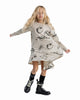 NUNUNU FW23 All Inked 360 Dress in Smokey Natural