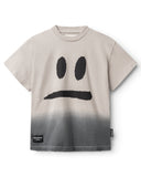 NUNUNU SS24 SMIRKS T-Shirt in Smokey Grey